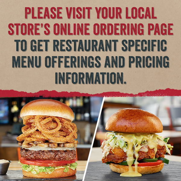 The Counter Menu
